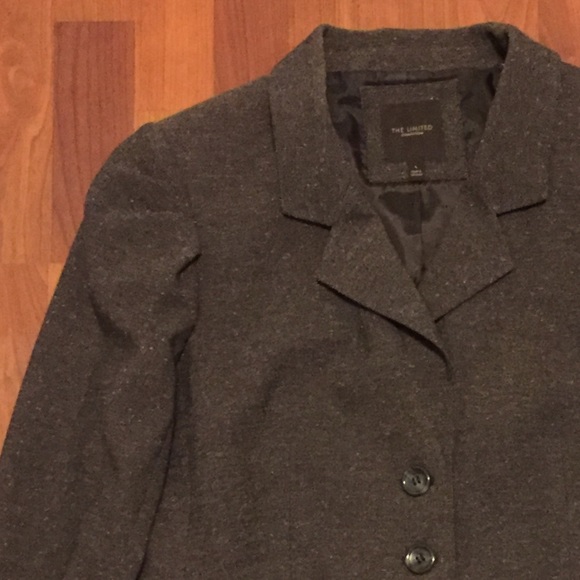 The Limited Brown Tweed Blazer - Picture 5 of 6